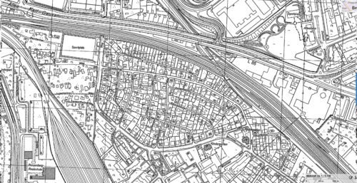Selbstgemachtes Düsseldorf: Radtour 18 - Stadtplan